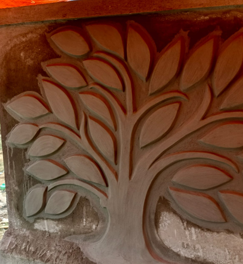 Building Cement Elevation Work in Chennai,Building Cement Artist Work in Chennai,Building Cement Design Work in Chennai,Temple and Pillar Border Work in Chennai