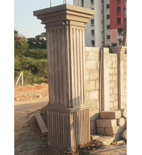 Building Cement Elevation Work in Chennai,Building Cement Artist Work in Chennai,Building Cement Design Work in Chennai,Temple and Pillar Border Work in Chennai
