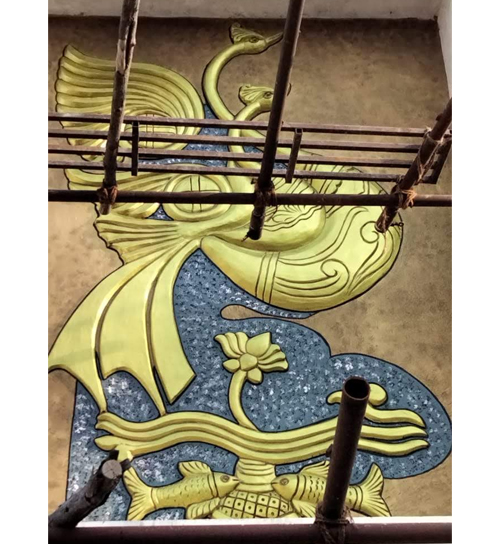 Building Cement Elevation Work in Chennai,Building Cement Artist Work in Chennai,Building Cement Design Work in Chennai,Temple and Pillar Border Work in Chennai