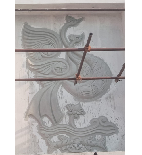 Building Cement Elevation Work in Chennai,Building Cement Artist Work in Chennai,Building Cement Design Work in Chennai,Temple and Pillar Border Work in Chennai