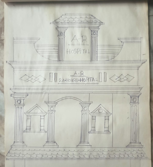 Building Cement Elevation Work in Chennai,Building Cement Artist Work in Chennai,Building Cement Design Work in Chennai,Temple and Pillar Border Work in Chennai