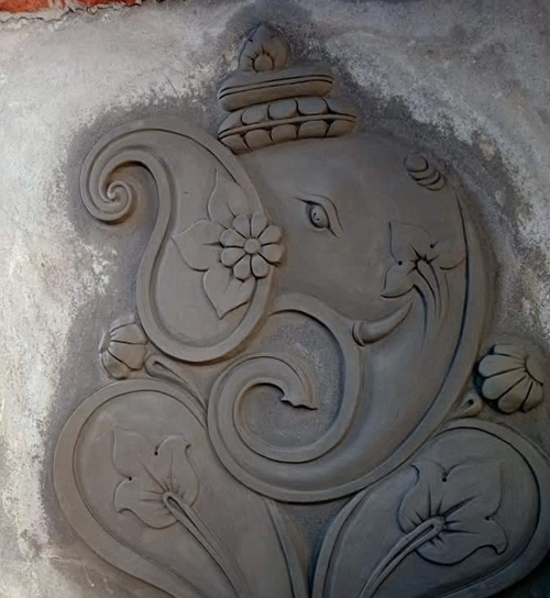 Building Cement Elevation Work in Chennai,Building Cement Artist Work in Chennai,Building Cement Design Work in Chennai,Temple and Pillar Border Work in Chennai