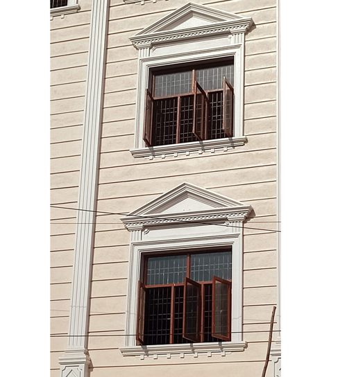 Building Cement Elevation Work in Chennai,Building Cement Artist Work in Chennai,Building Cement Design Work in Chennai,Temple and Pillar Border Work in Chennai