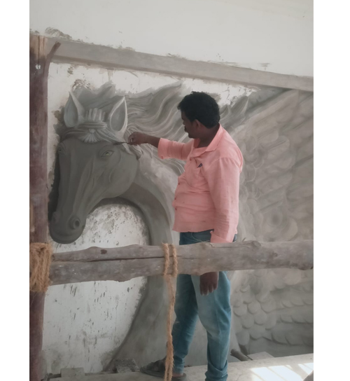 Building Cement Elevation Work in Chennai,Building Cement Artist Work in Chennai,Building Cement Design Work in Chennai,Temple and Pillar Border Work in Chennai