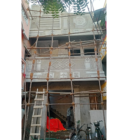 Building Cement Elevation Work in Chennai,Building Cement Artist Work in Chennai,Building Cement Design Work in Chennai,Temple and Pillar Border Work in Chennai