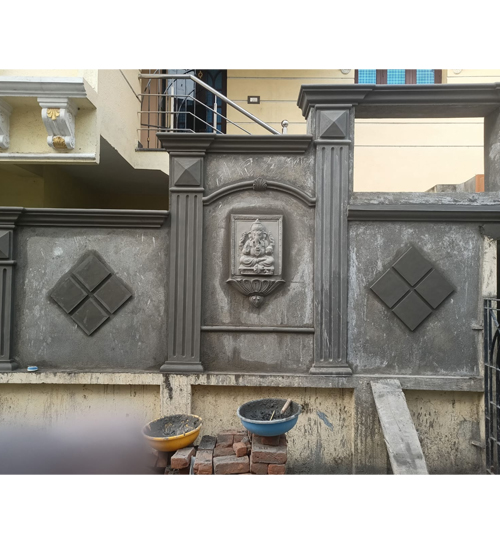 Building Cement Elevation Work in Chennai,Building Cement Artist Work in Chennai,Building Cement Design Work in Chennai,Temple and Pillar Border Work in Chennai