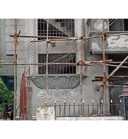 Building Cement Elevation Work in Chennai,Building Cement Artist Work in Chennai,Building Cement Design Work in Chennai,Temple and Pillar Border Work in Chennai
