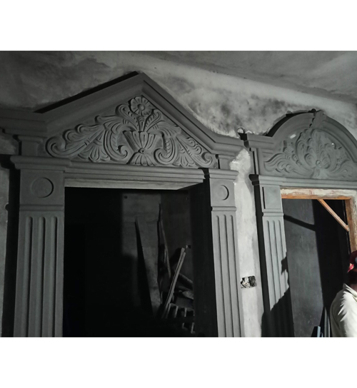 Building Cement Elevation Work in Chennai,Building Cement Artist Work in Chennai,Building Cement Design Work in Chennai,Temple and Pillar Border Work in Chennai