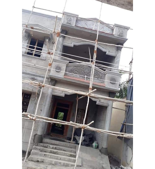 Building Cement Elevation Work in Chennai,Building Cement Artist Work in Chennai,Building Cement Design Work in Chennai,Temple and Pillar Border Work in Chennai