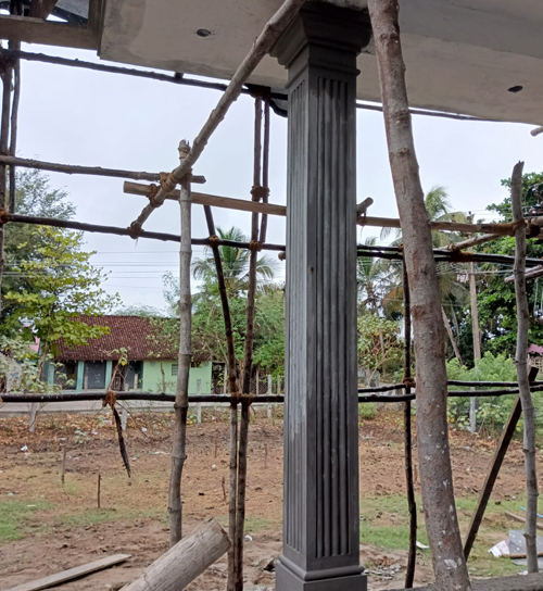 Building Cement Elevation Work in Chennai,Building Cement Artist Work in Chennai,Building Cement Design Work in Chennai,Temple and Pillar Border Work in Chennai