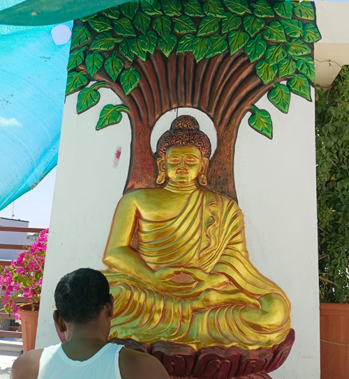 Building Cement Elevation Work in Chennai,Building Cement Artist Work in Chennai,Building Cement Design Work in Chennai,Temple and Pillar Border Work in Chennai